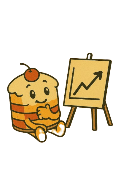 Layer Cake showing growth chart